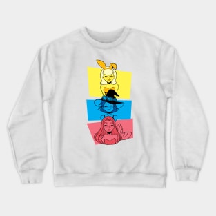 Bunny Witch and mermaid Crewneck Sweatshirt